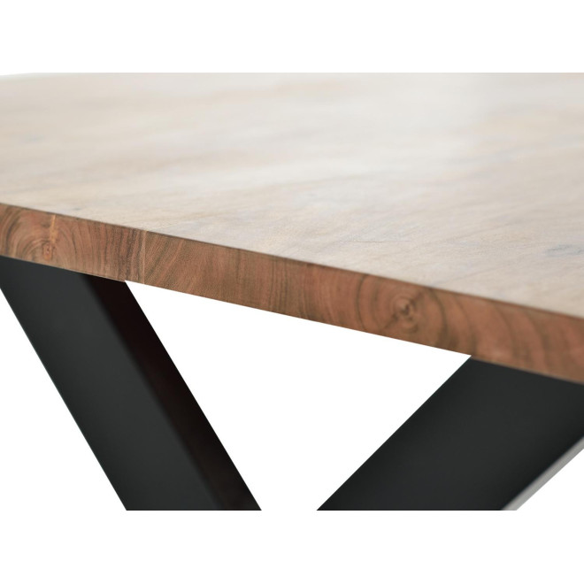 Esstisch Holz, Metall Braun 240x100x78cm