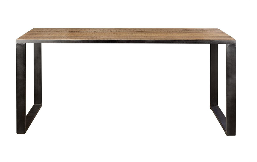 Esstisch Holz, Metall Braun 180x90x78cm