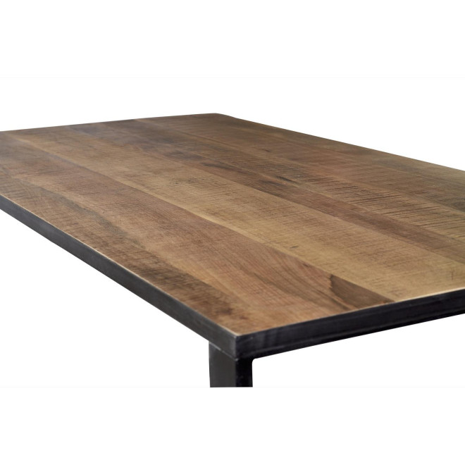 Esstisch Holz, Metall Braun 180x90x78cm