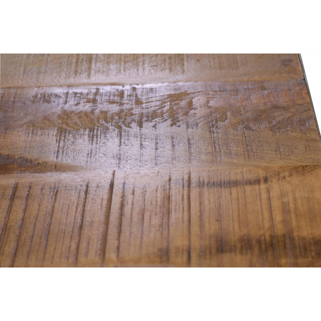 Table à Manger Bois, Métal Marron 180x90x78cm