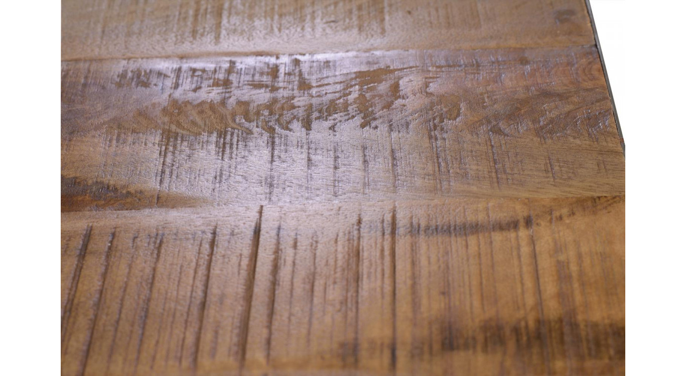 Esstisch Holz, Metall Braun 180x90x78cm
