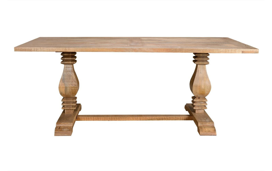 Table à Manger Bois Marron 200x100x77cm