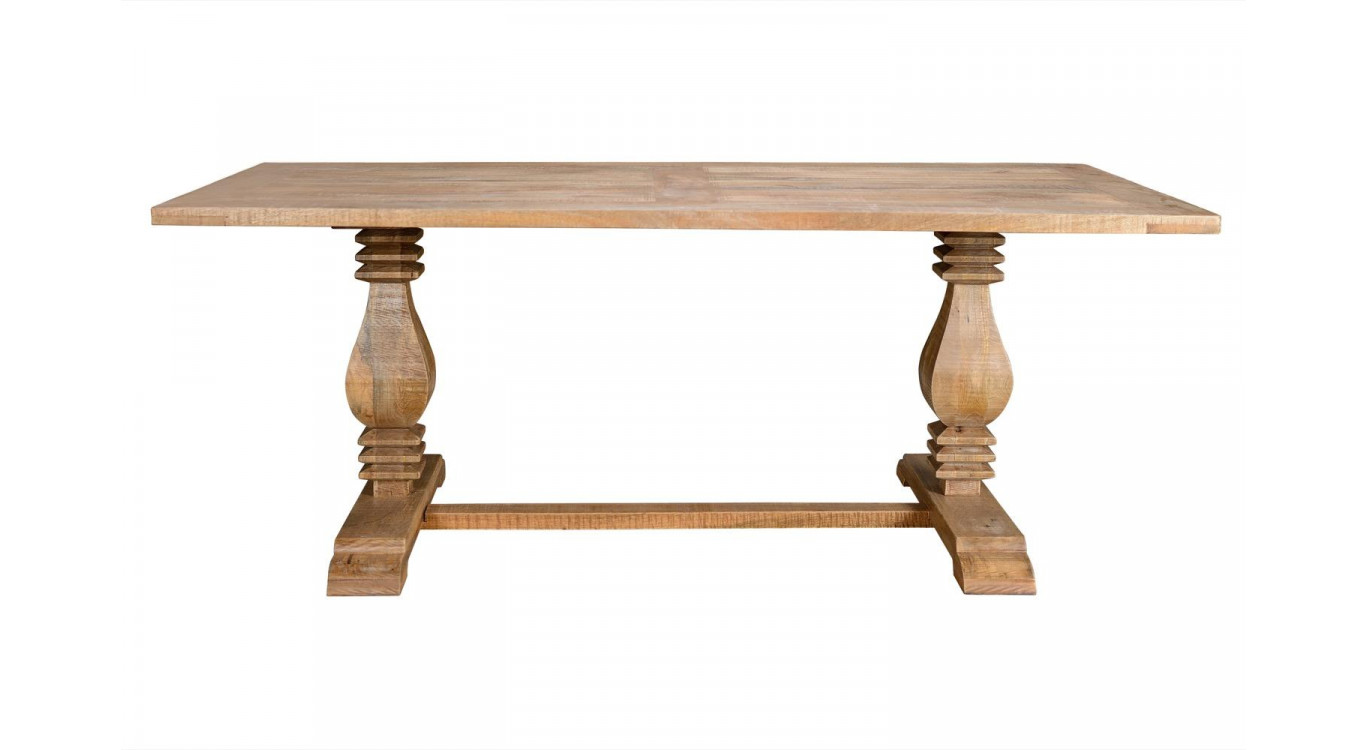 Esstisch Holz Braun 200x100x77cm
