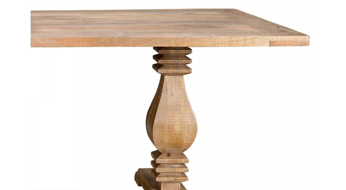 Esstisch Holz Braun 200x100x77cm