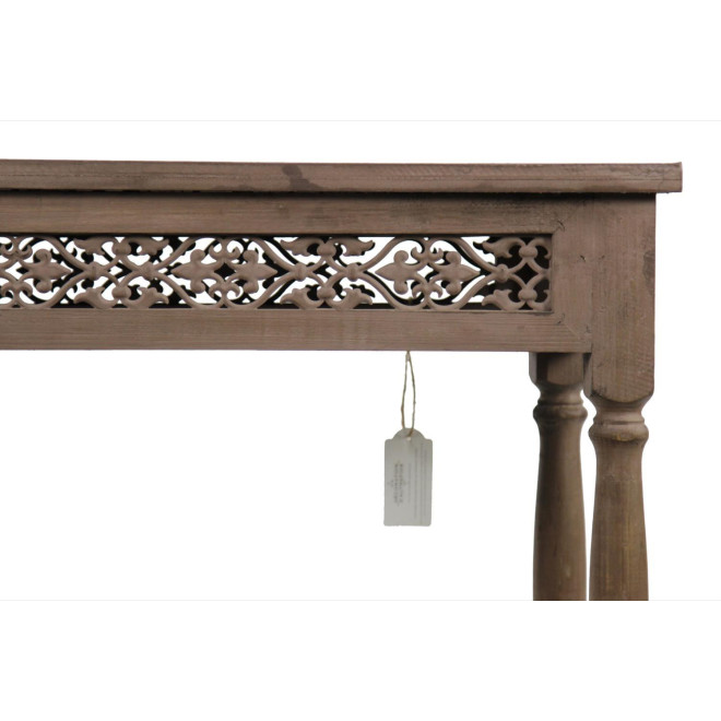 Meuble Console Bois 98x35x77cm