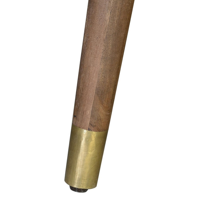 Konsole mit 2 Schubladen Holz, Bronze Braun 130x50x76cm