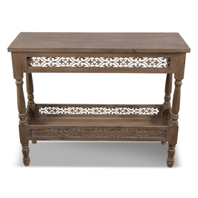 Meuble Console Bois 98x35x77cm