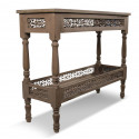 Consola de madera 98x35x77cm