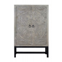 Wardrobe Wood, Iron Grey 116x42x180cm