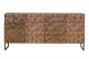 Bahut 4 tiroirs bronze