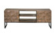 TV-Möbel Holz, Bronze Braun 140x40x55cm