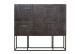 Schrank 2 Schubladen Holz, Eisen Braun 180x40x160cm