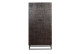 Wooden Wardrobe, Brown Iron 90x50x180cm
