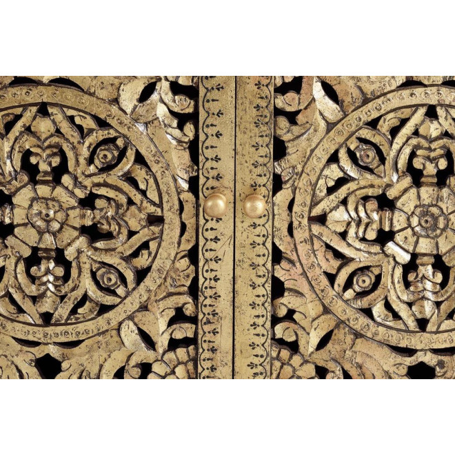 Anrichte Holz Braun 110x40x80cm