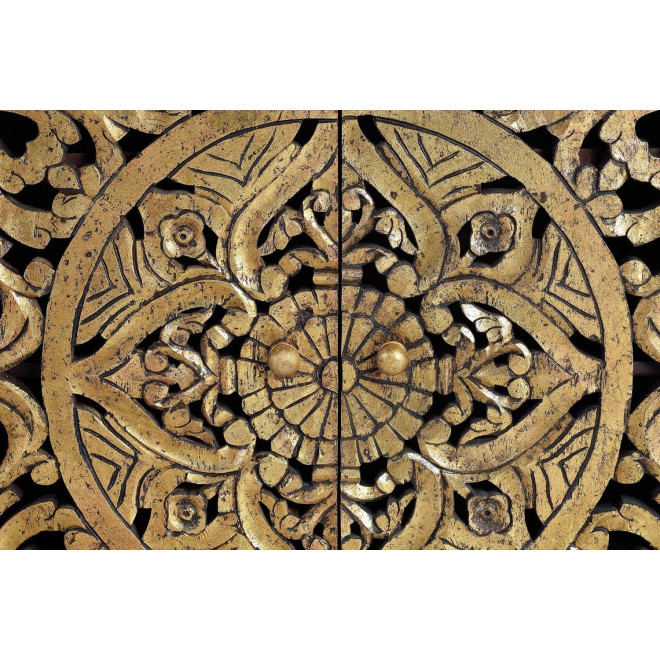 Truhe Holz Braun 180x40x90cm