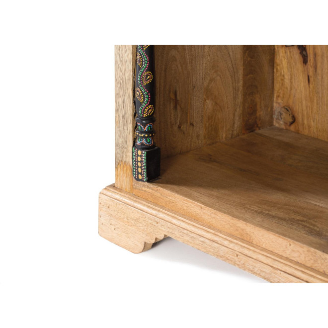 Anrichte mit 4 Schubladen Holz Braun 88x35x79cm