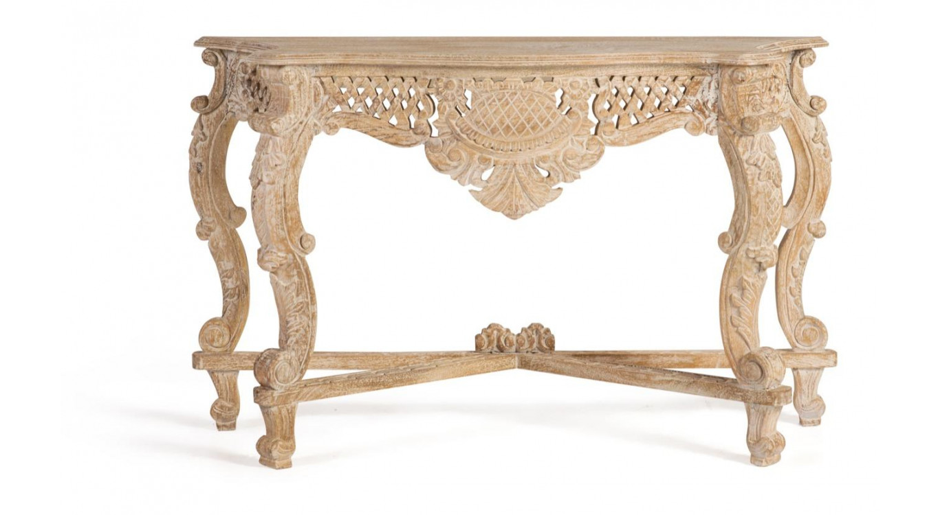 Console Bois Marron 120x42x76cm