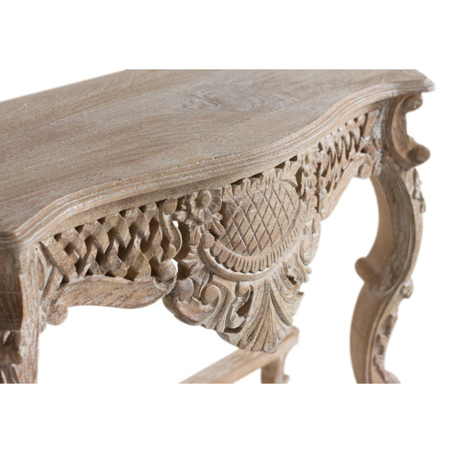 Console Bois Marron 120x42x76cm