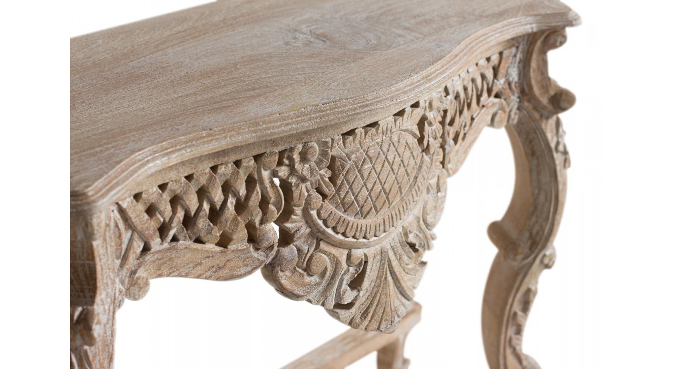 Console Bois Marron 120x42x76cm
