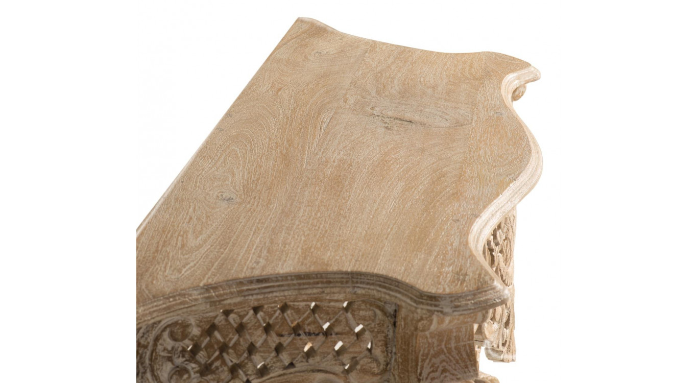 Console Bois Marron 120x42x76cm