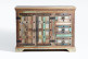 Aparador 3 Cajones Madera Marrón 110x40x80cm