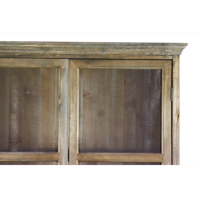 Buffet Vaisselier Rangement Holz 5 Schubladen 81x35x169cm