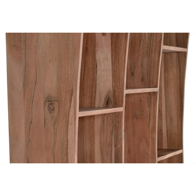 Bücherregal Holz Braun 120x38x200cm