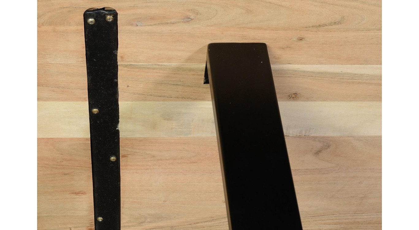 Esstisch Holz, Eisen Braun 200x100x76cm