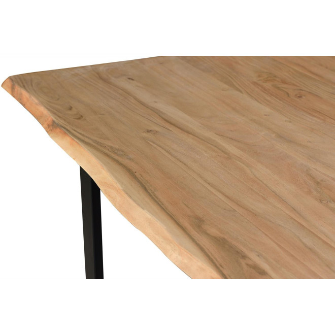 Esstisch Holz, Eisen Braun 200x100x76cm