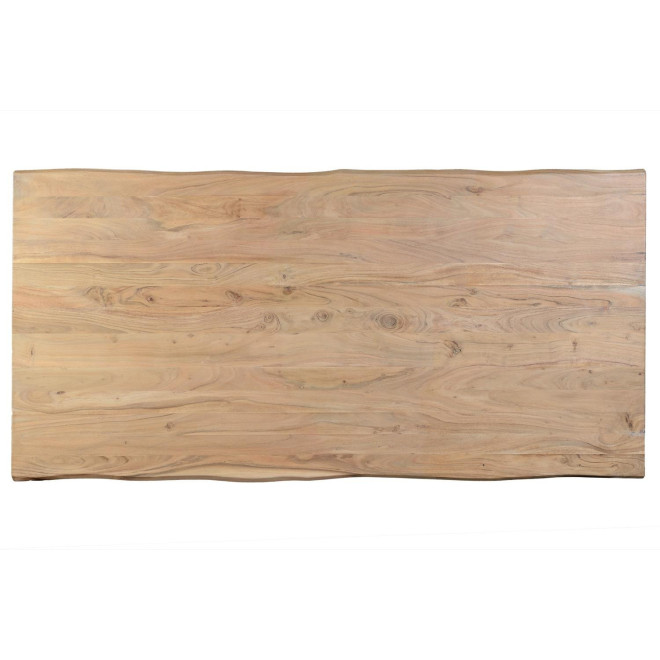 Esstisch Holz, Eisen Braun 180x90x76cm