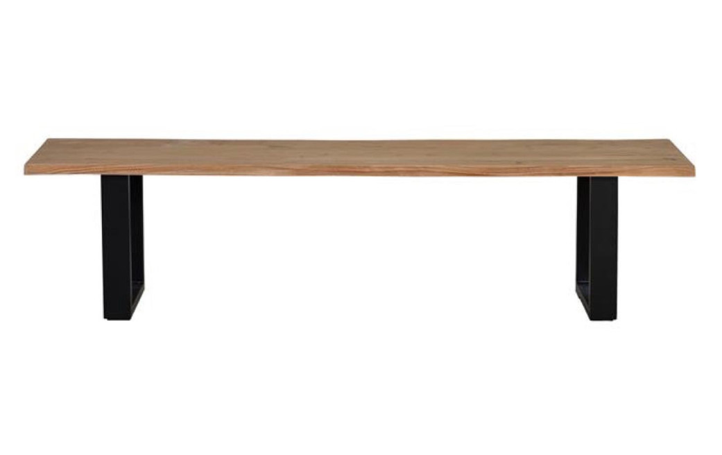 Banc Bois, Fer Marron 180x42x45cm