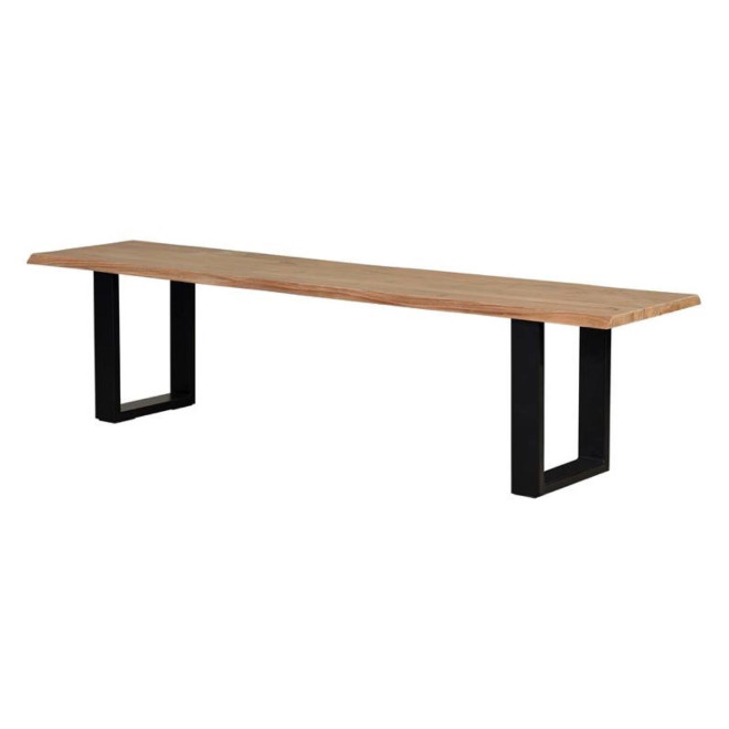 Bank Holz, Eisen Braun 180x42x45cm