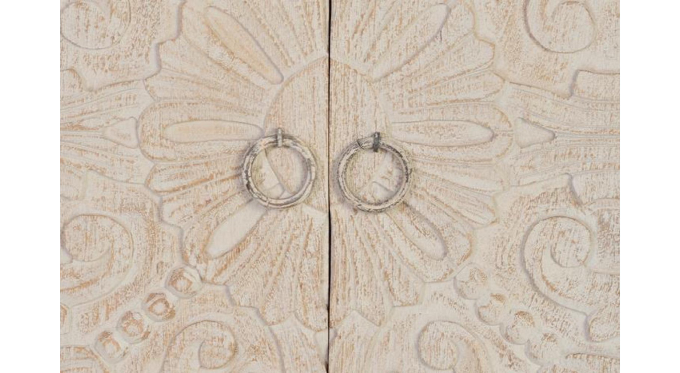 Buffet Bois Blanc 90x40x90cm