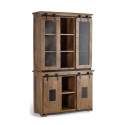 Vaisselier Holz, Eisen Braun 120x47x200cm