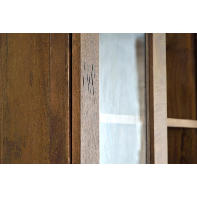 Vaisselier Holz, Eisen Braun 120x47x200cm
