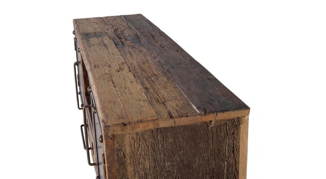 TV-Möbel 1 Schublade Holz Braun 150x40x60cm