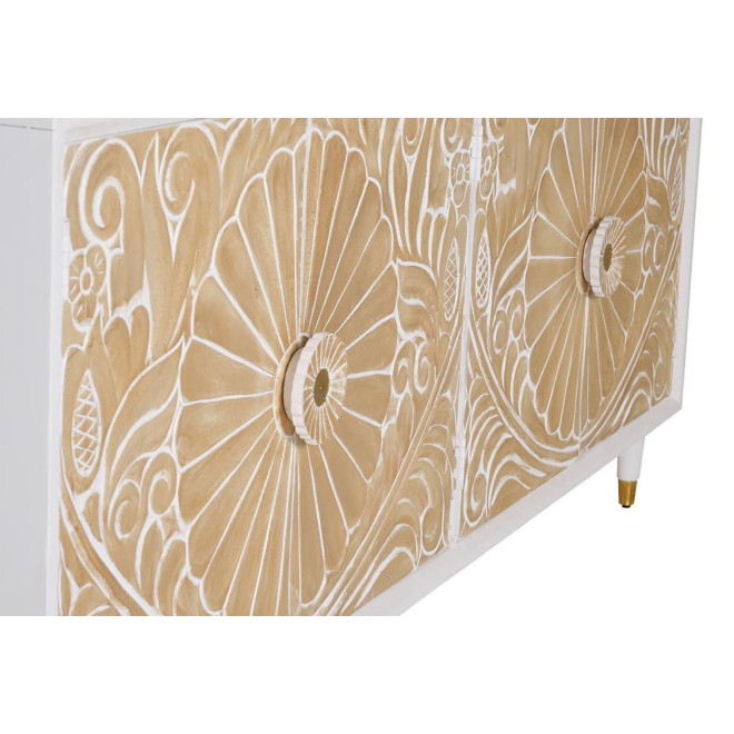 Bahut Bois Blanc 190x40x80cm