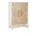 White Wood Cabinet 100x40x140cm