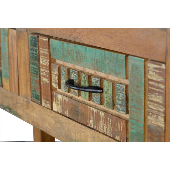 Console 2 Tiroirs BoisMarron 106x33x76cm
