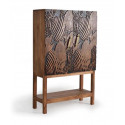Armadio in legno marrone 100x40x160cm