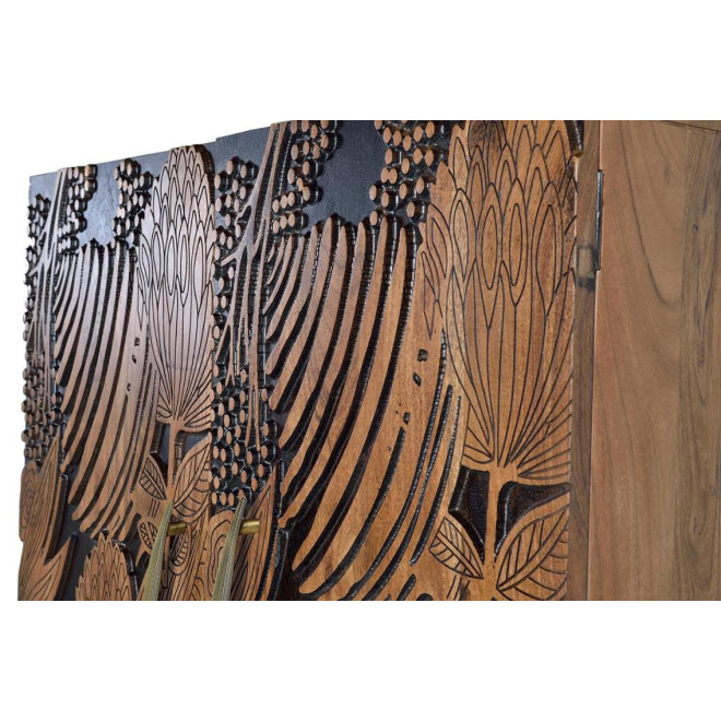 Armoire Bois Marron 100x40x160cm