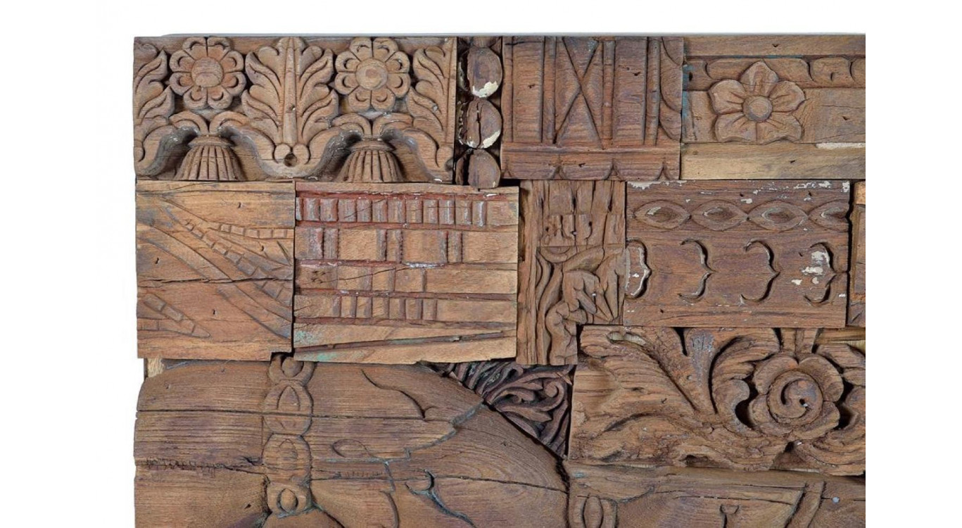 Anrichte Holz Braun 90x50x90cm