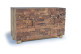 Anrichte mit 3 Schubladen Holz Braun 150x50x92cm