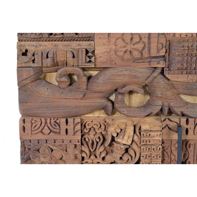 Anrichte mit 3 Schubladen Holz Braun 150x50x92cm