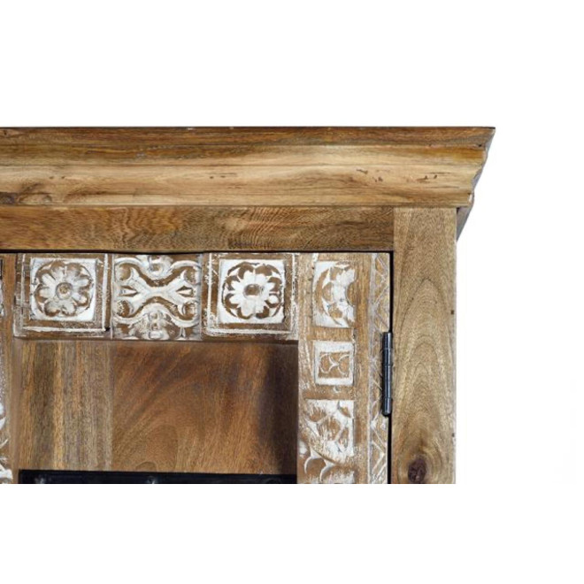 Armoire Bois Marron 100x45x180cm