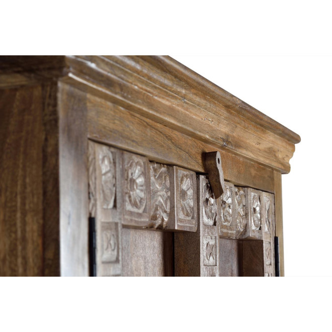 Schrank Holz Braun 100x45x180cm