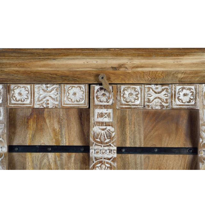 Schrank Holz Braun 100x45x180cm