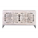 3 Drawer Sideboard Wood, Tin 150x38x80cm