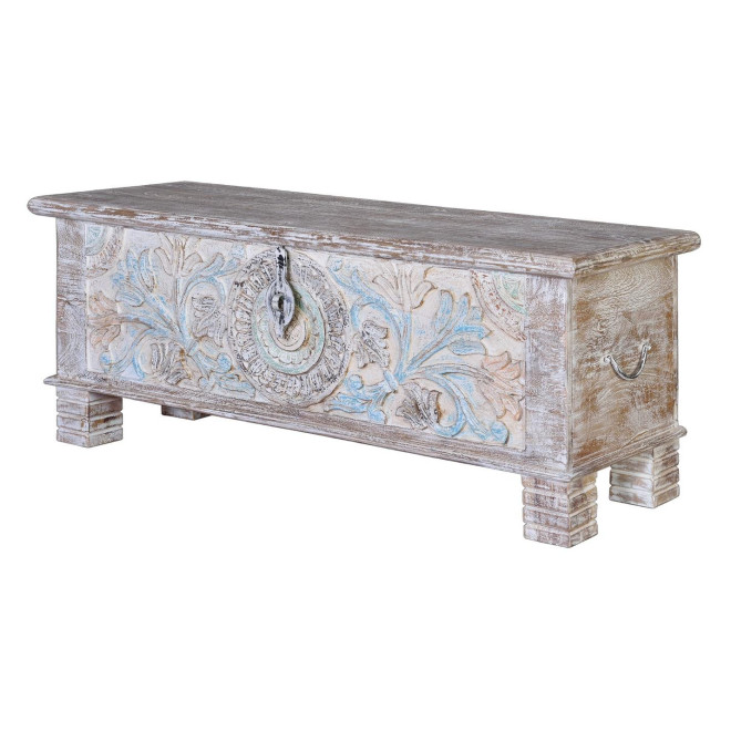 Coffre Bois Multicolore 116x40x45cm