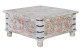 Couchtisch Holz Mehrfarbig 90x90x45cm